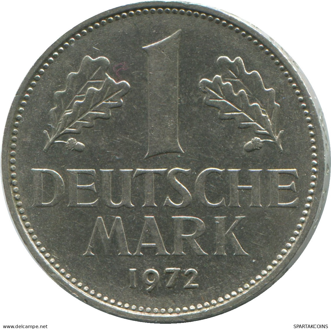 1 MARK 1972 J BRD DEUTSCHLAND Münze GERMANY #DE10412.5.D - 1 Mark