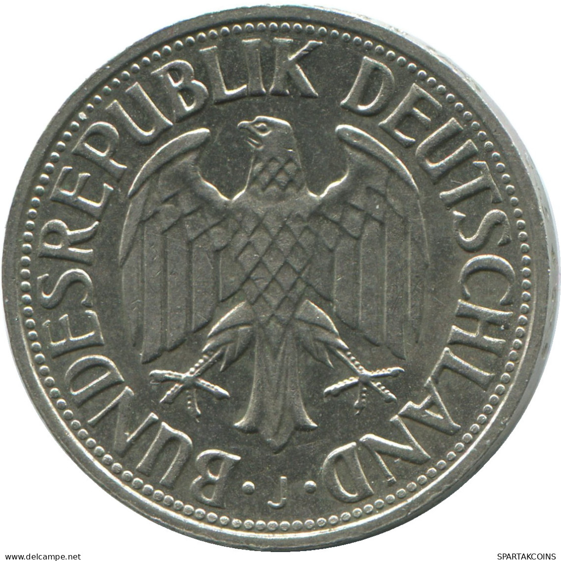 1 MARK 1972 J BRD DEUTSCHLAND Münze GERMANY #DE10412.5.D - 1 Mark