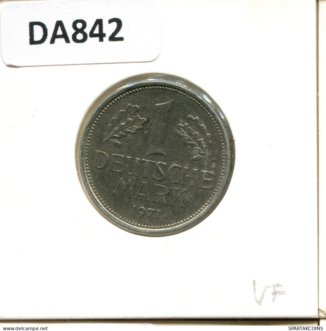 1 DM 1971 D BRD DEUTSCHLAND Münze GERMANY #DA842.D - 1 Mark