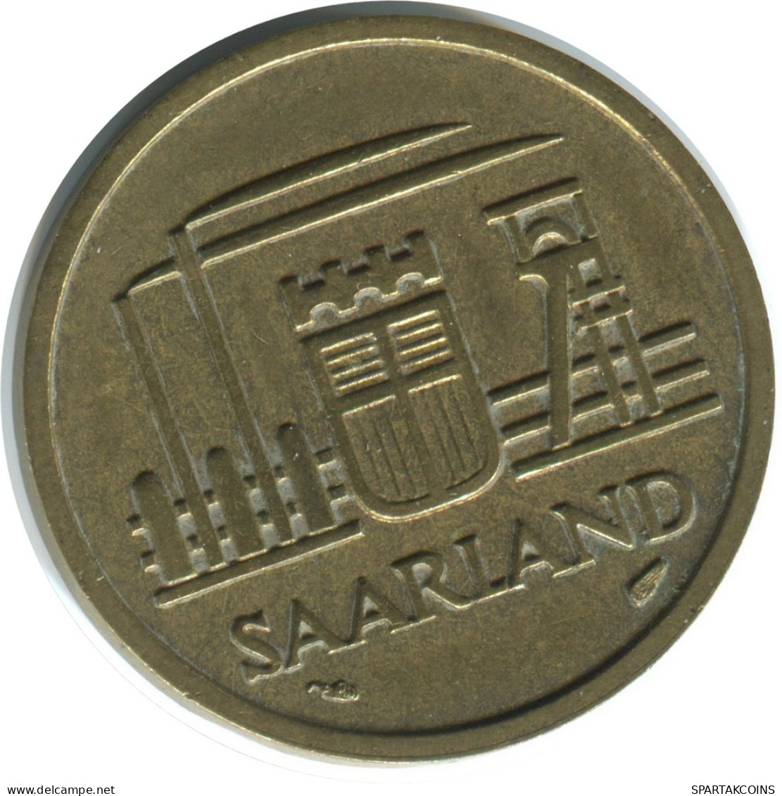 20 FRANKEN 1954 SAARLAND DEUTSCHLAND Münze GERMANY #AD779.9.D - 20 Franken