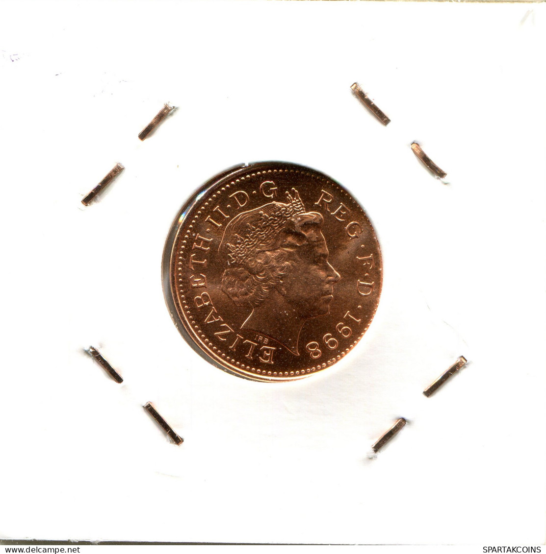 PENNY 1998 UK GROßBRITANNIEN GREAT BRITAIN Münze #AW183.D - 1 Penny & 1 New Penny