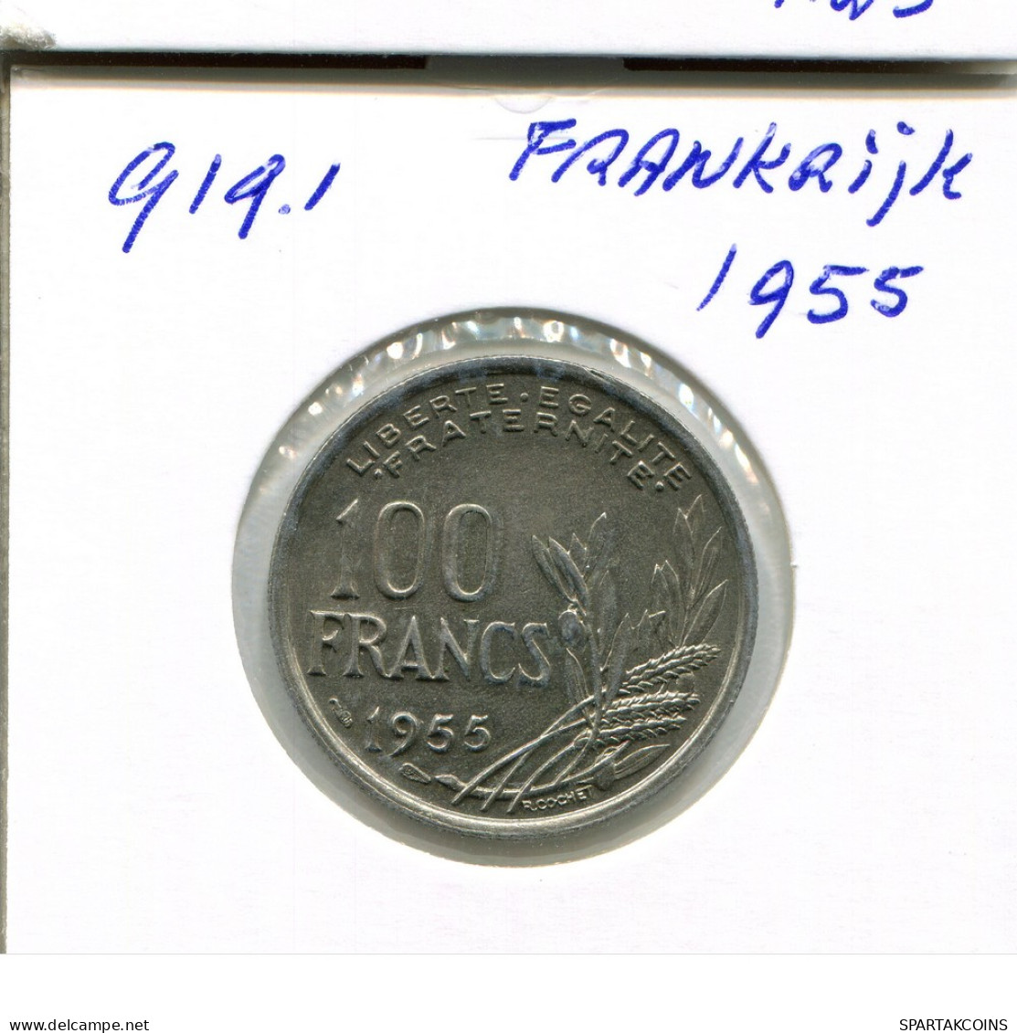 50 FRANCS 1955 FRANKREICH FRANCE Französisch Münze #AN480.D - 50 Francs