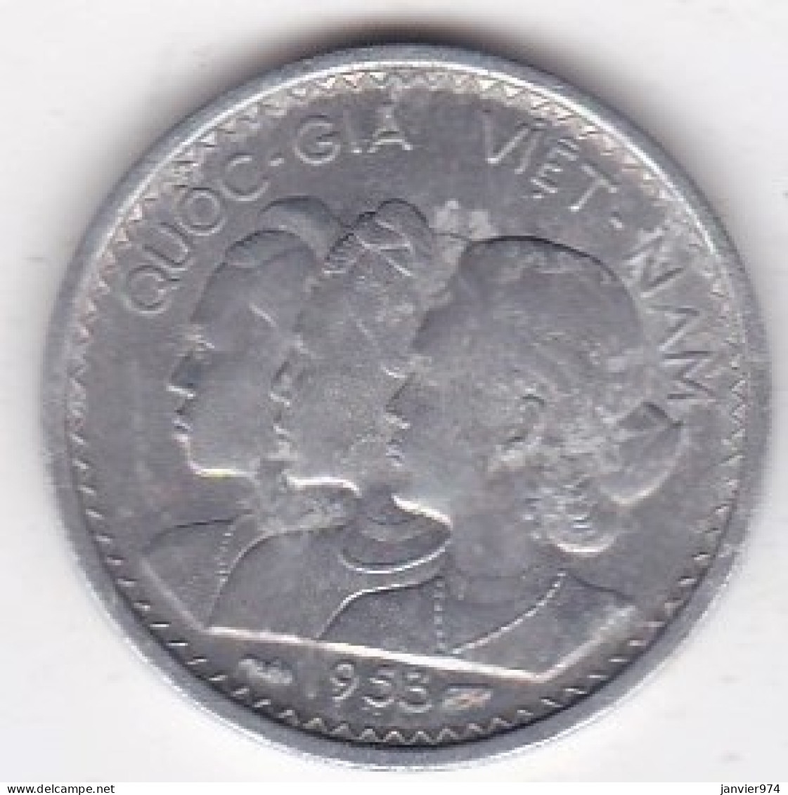 Vietnam Du Sud 10 SU 1953, En Aluminium , KM# 1 - Viêt-Nam