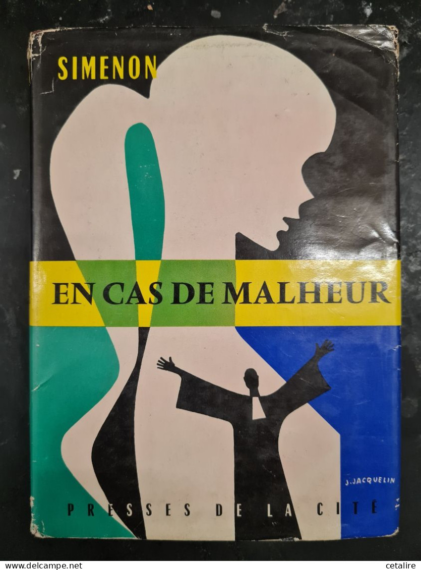 En Cas De Malheur  Simenon 1956 +++BON ETAT+++ - Belgian Authors