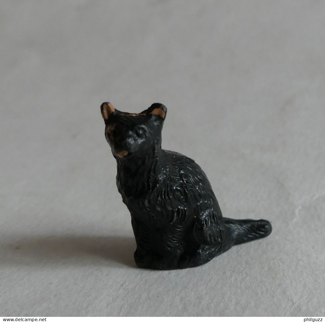 FIGURINE MARQUE INCONNUE CHAT NOIR (1) Pas Clairet Starlux Cyrnos - Chats