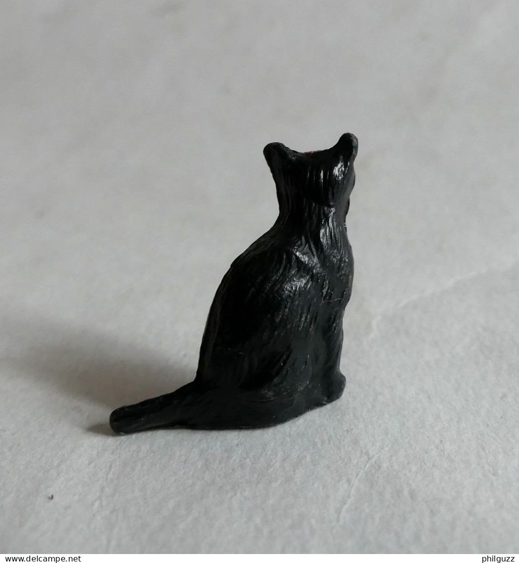 FIGURINE MARQUE INCONNUE CHAT NOIR (1) Pas Clairet Starlux Cyrnos - Katzen