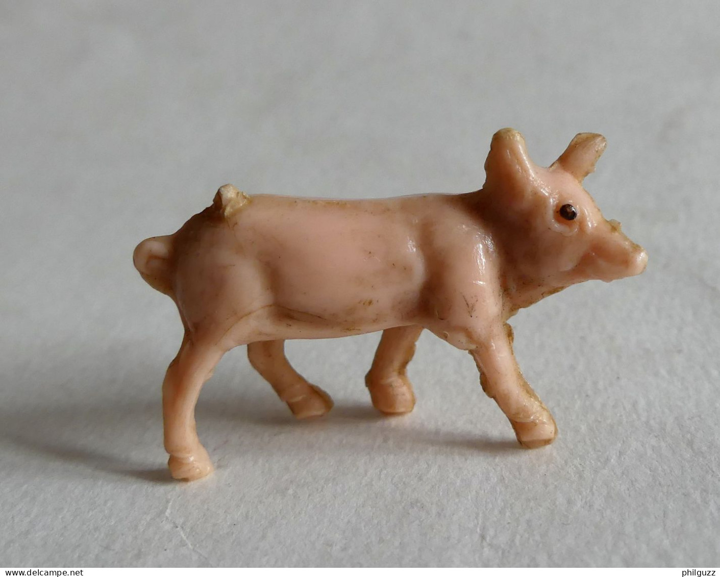 FIGURINE Marque Inconnue  - ANIMAUX ANIMAL DE LA FERME - PORCINET BEBE COCHON (1) Pas Clairet Starlux - Pigs