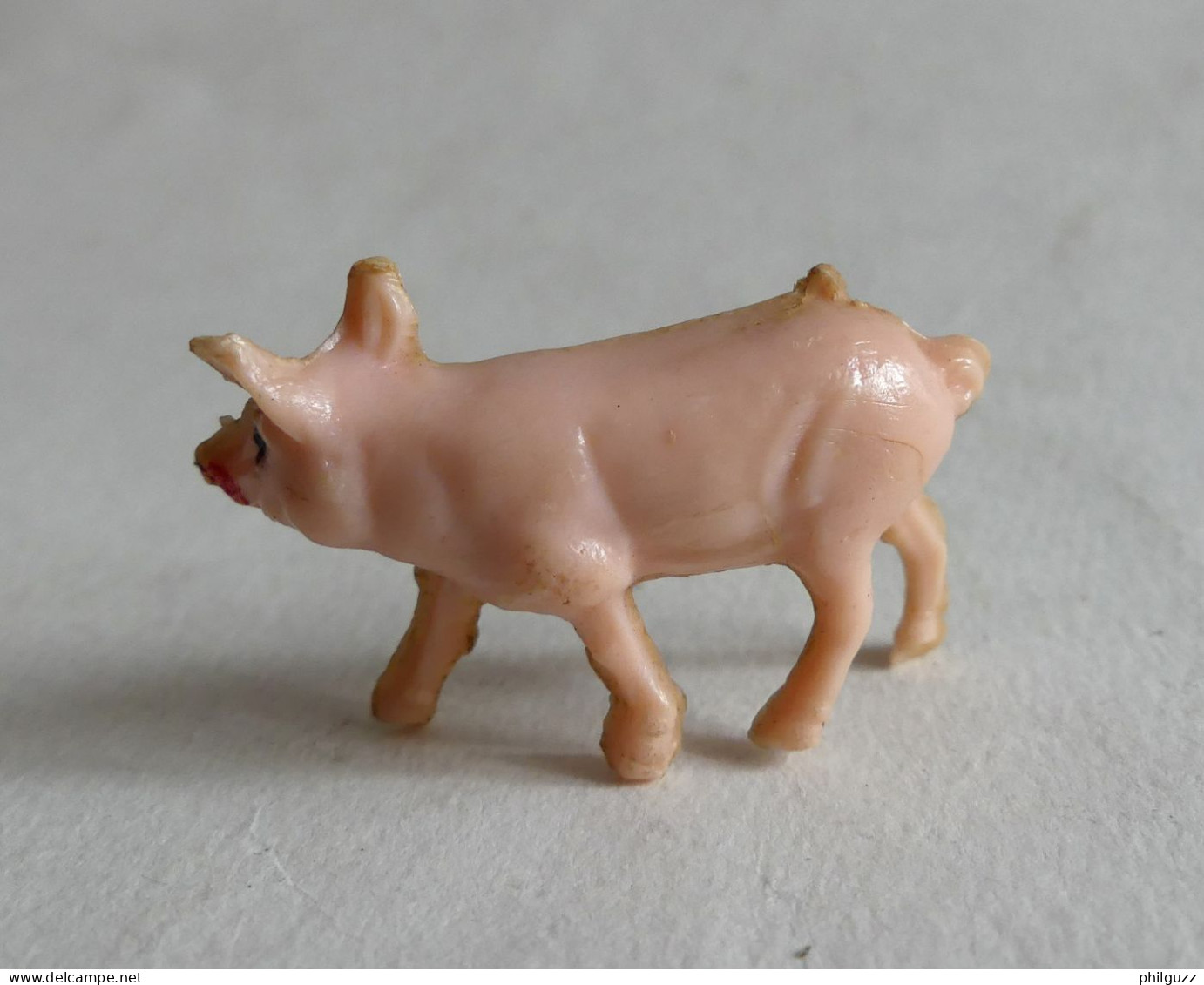 FIGURINE Marque Inconnue  - ANIMAUX ANIMAL DE LA FERME - PORCINET BEBE COCHON (1) Pas Clairet Starlux - Schweine