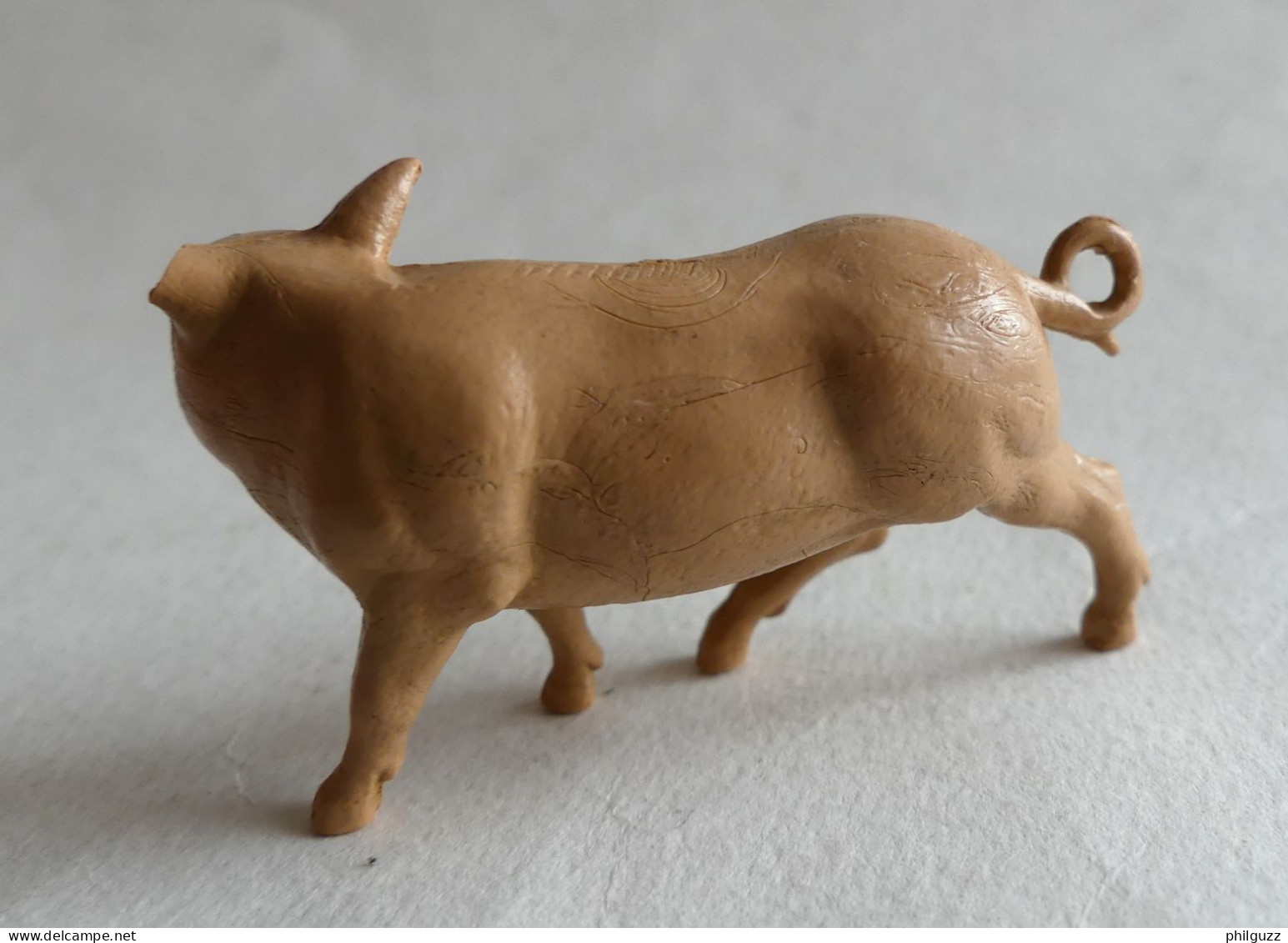 FIGURINE Marque Inconnue  - ANIMAUX ANIMAL DE LA FERME - COCHON DEBOUT (3) Pas Clairet Starlux - Maiali