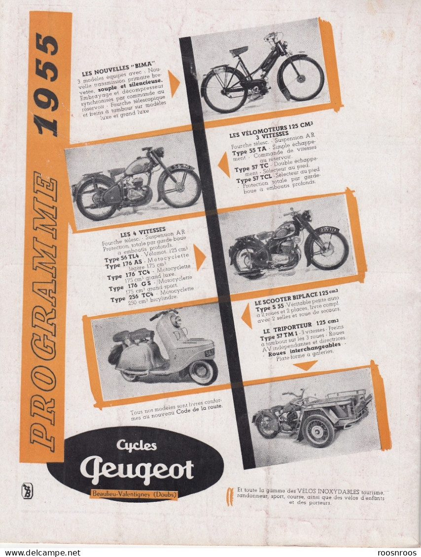 REVUE MOTOCYCLES ET SCOOTERS N°140 - 1955-  STERLING - COMET 100 - Motorfietsen