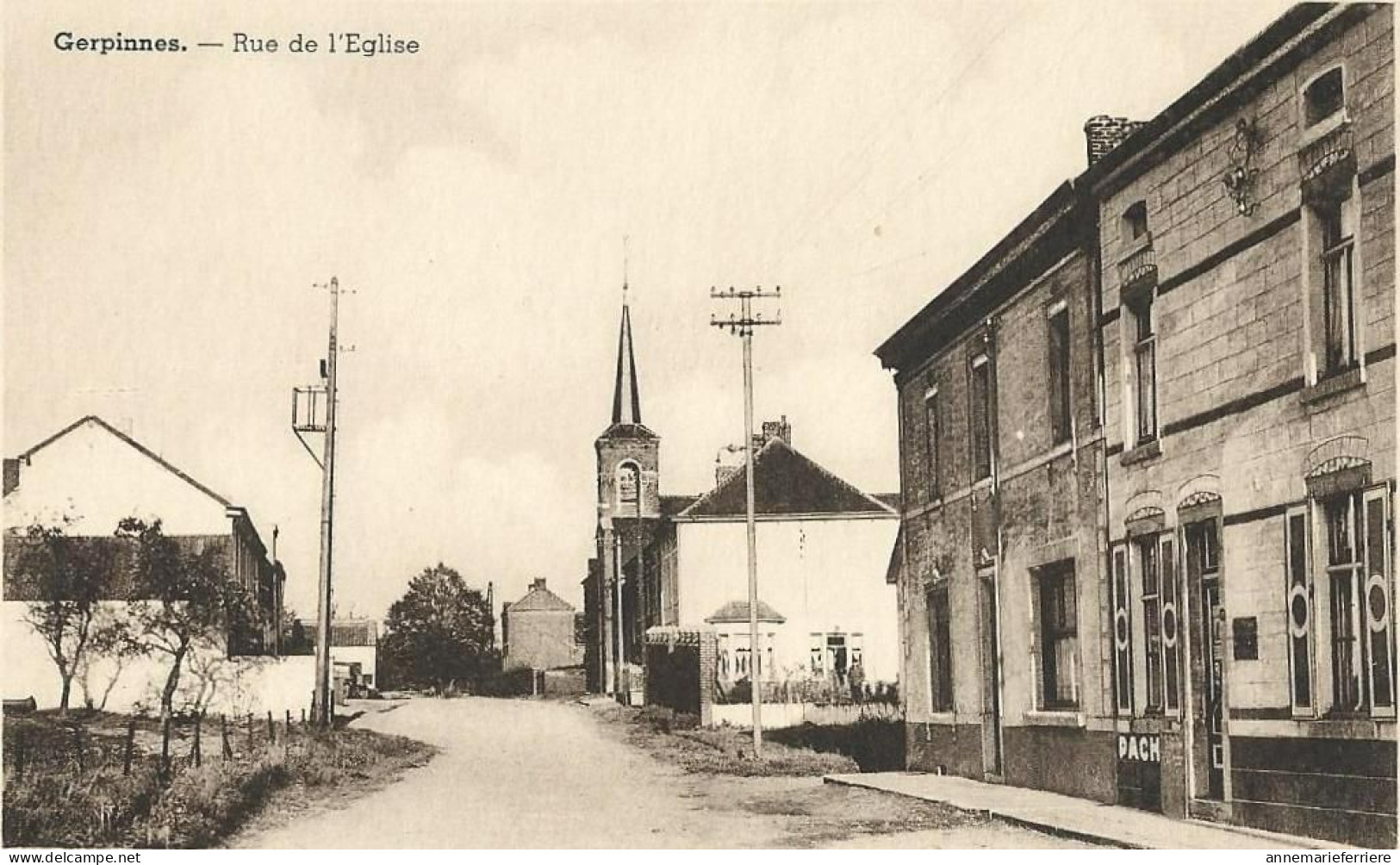 GERPINNES : Rue De L'Eglise - Gerpinnes