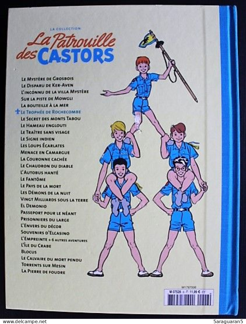 BD LA PATROUILLE DES CASTORS - 6 - Le Trophée De Rochecombe - Rééd. 2014 - Patrouille Des Castors, La