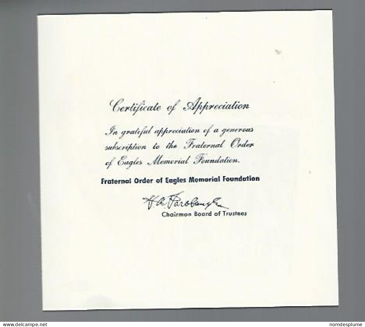 58045)  US Memorial Foundation Seals Sheet 1949 Souvenir - Cartoline Ricordo