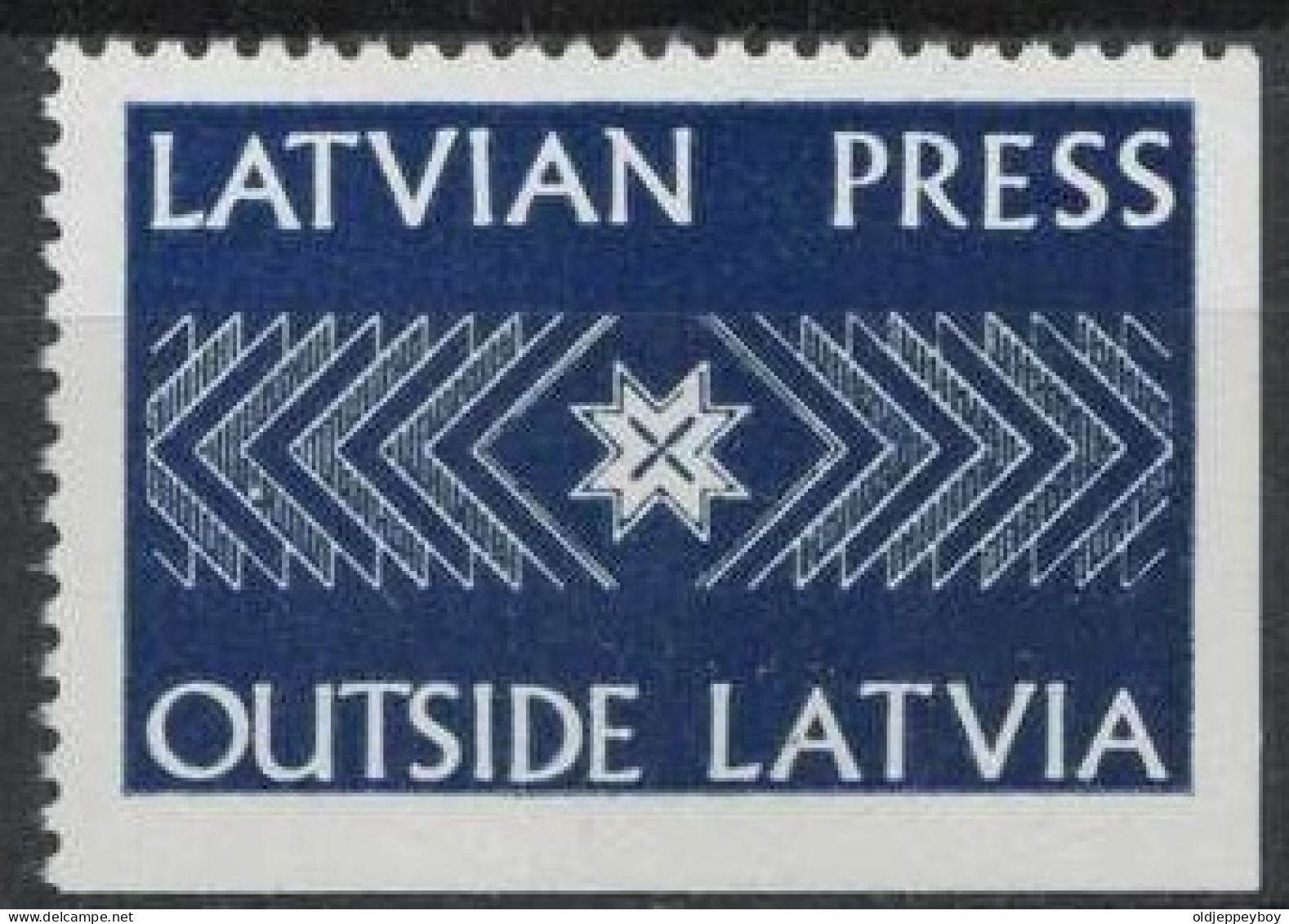 MNH** LETTLAND Latvia LATVIA PRESS IN EXILE  Pfadfinder Reklamemarke VIGNETTE CINDERELLA SCOUTS SCOUTING - Unused Stamps
