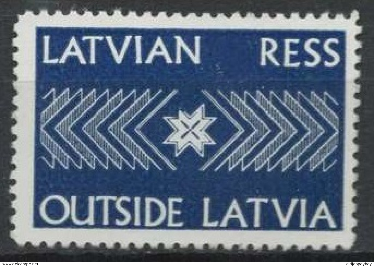 MNH** LETTLAND Latvia LATVIA PRESS IN EXILE  Pfadfinder Reklamemarke VIGNETTE CINDERELLA SCOUTS SCOUTING - Nuovi