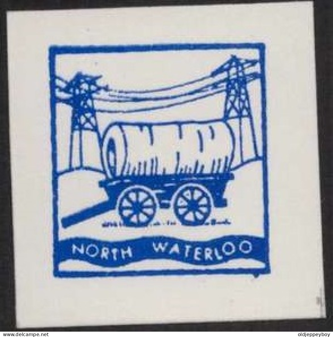NORTH WATERLOO  Pfadfinder Reklamemarke VIGNETTE CINDERELLA SCOUTS SCOUTING - Unused Stamps