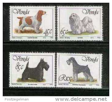 VENDA, 1993, MNH Stamp(s), Dogs, Nr(s)   266-269 - Venda