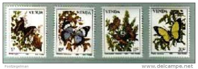 VENDA, 1980, MNH Stamp(s), Butterflies, Nr(s) 34-37 - Venda