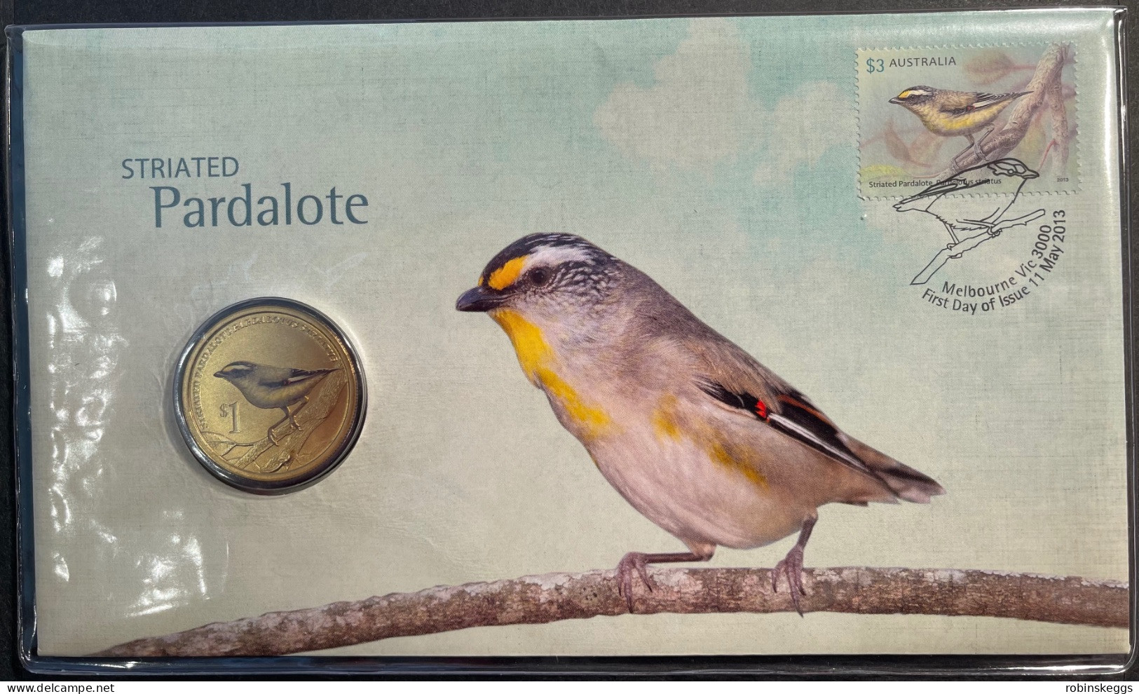 Australia PNC 2013 Striated Pardalote - Dollar