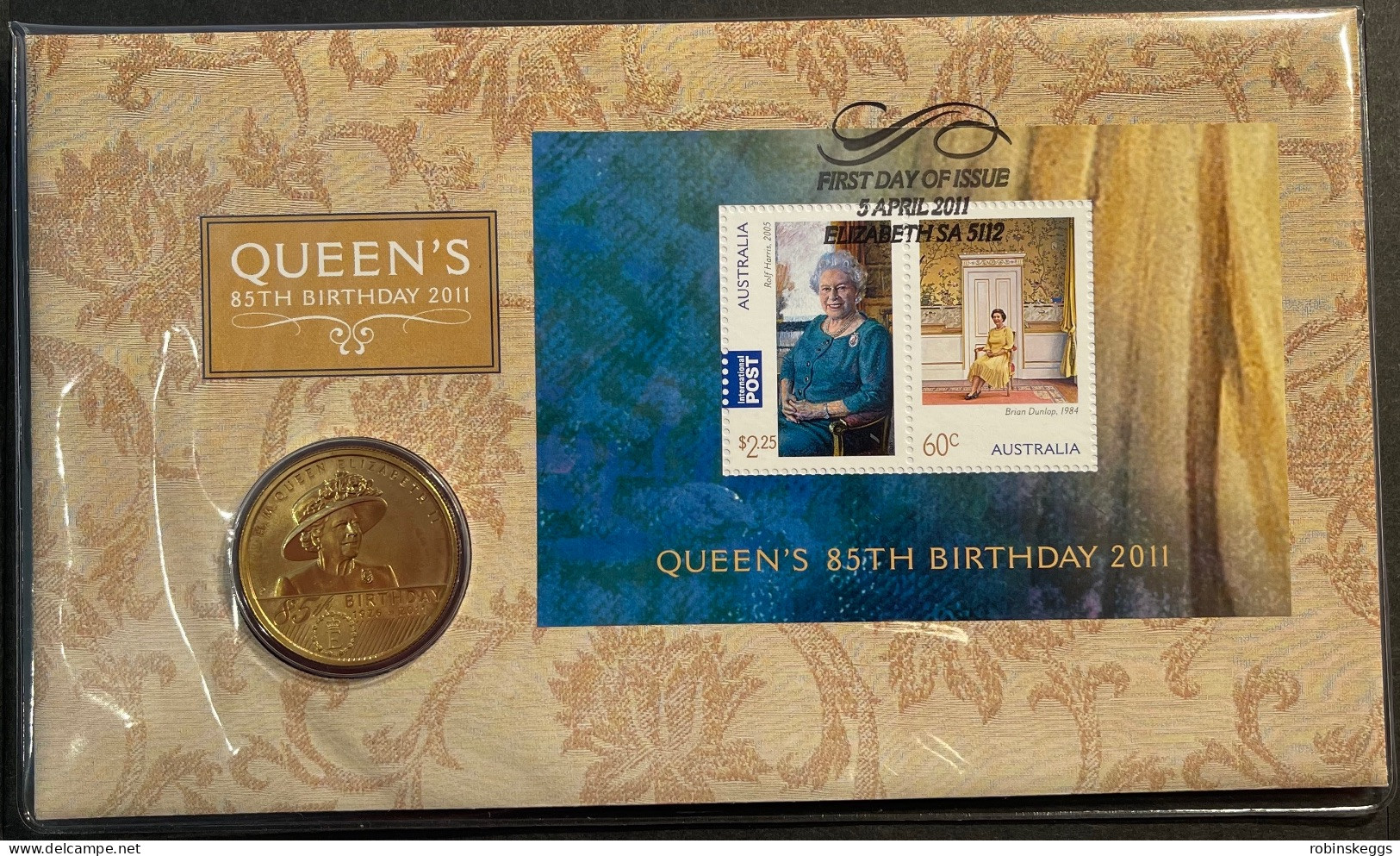 Australia PNC 2011 Queen's 85th Birthday - Dollar