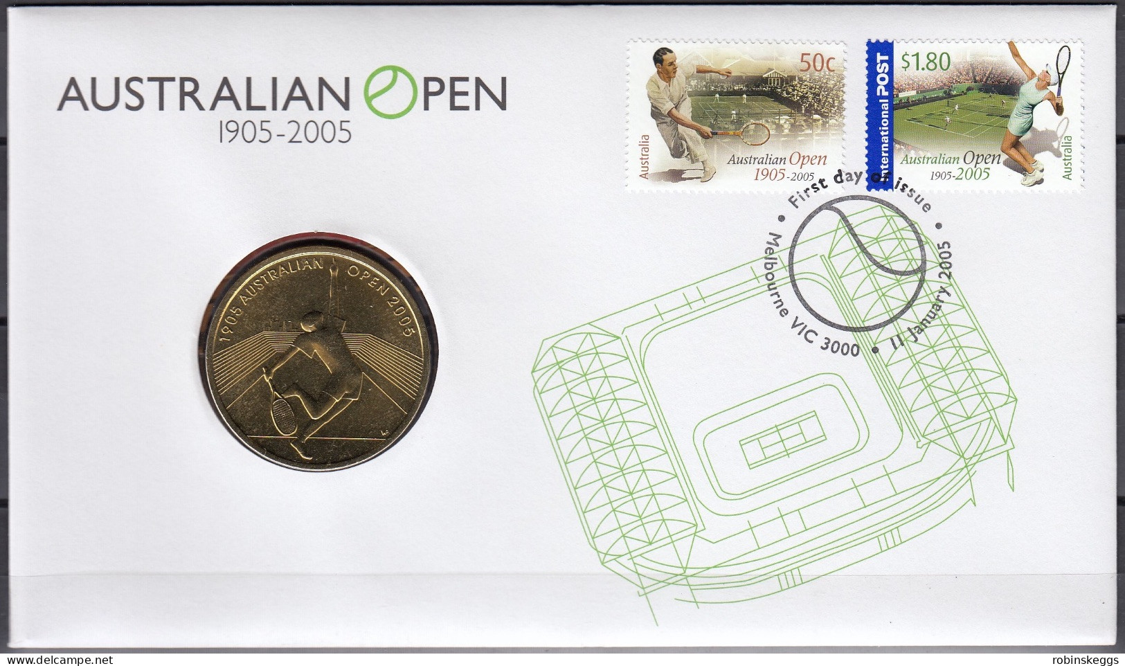 Australia PNC 2005 Australia Open 1905-2005 - Dollar