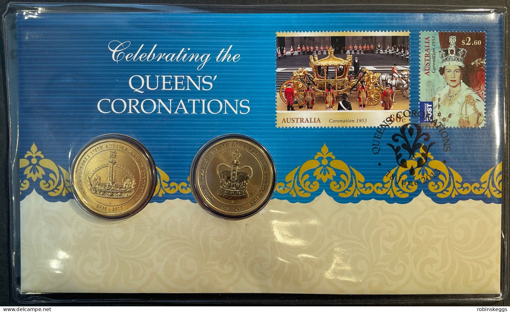 Australia PNC 2013 Queens' Coronations - Dollar