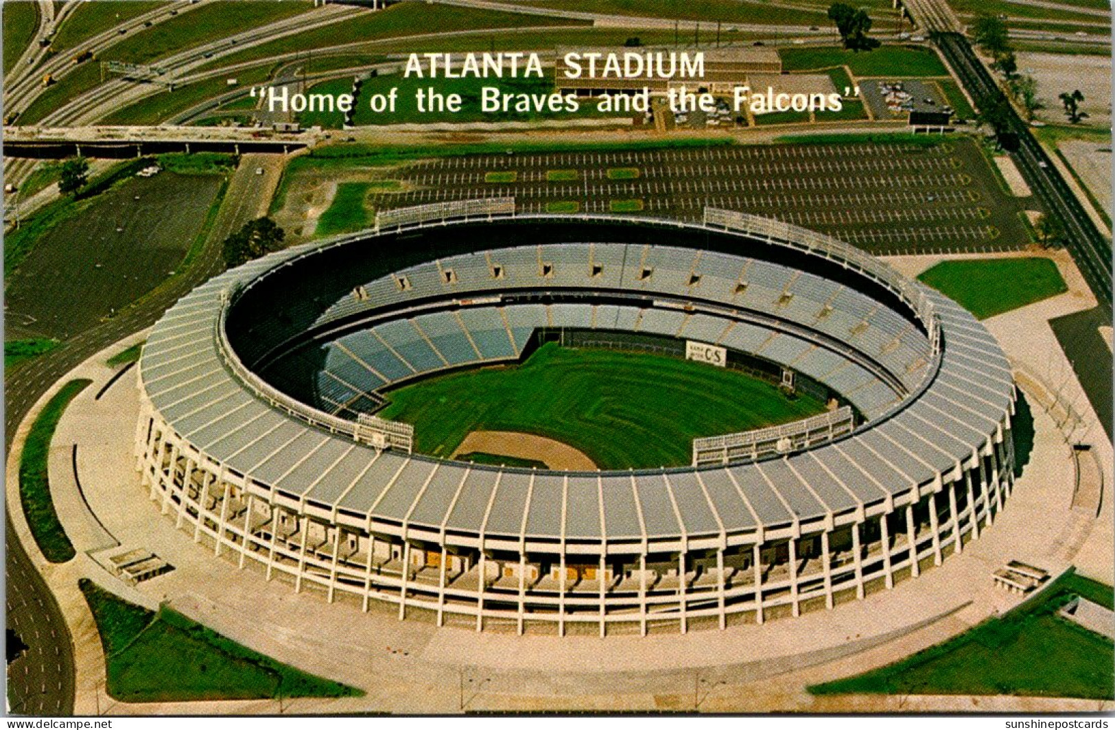 Georgia Atlanta The Atlanta Stadium Home Of The Braves And The Falcons - Atlanta