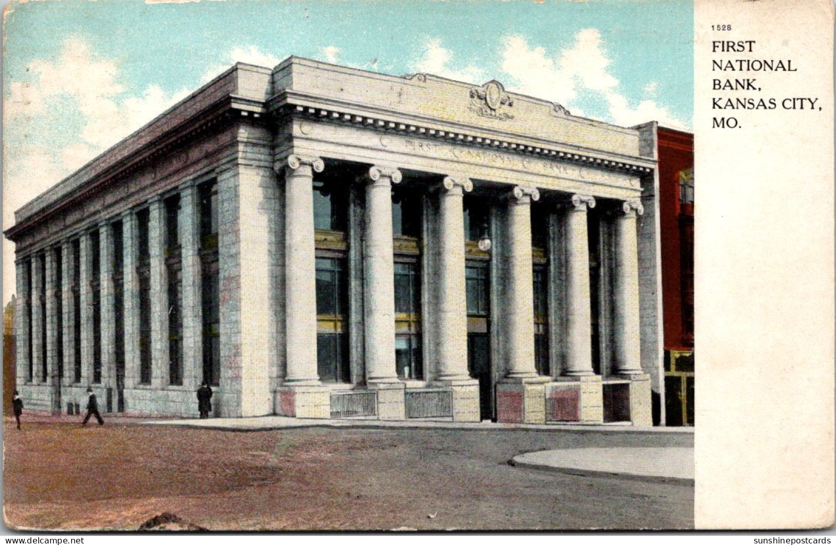 Missouri Kansas City First National Bank 1908 - Kansas City – Missouri