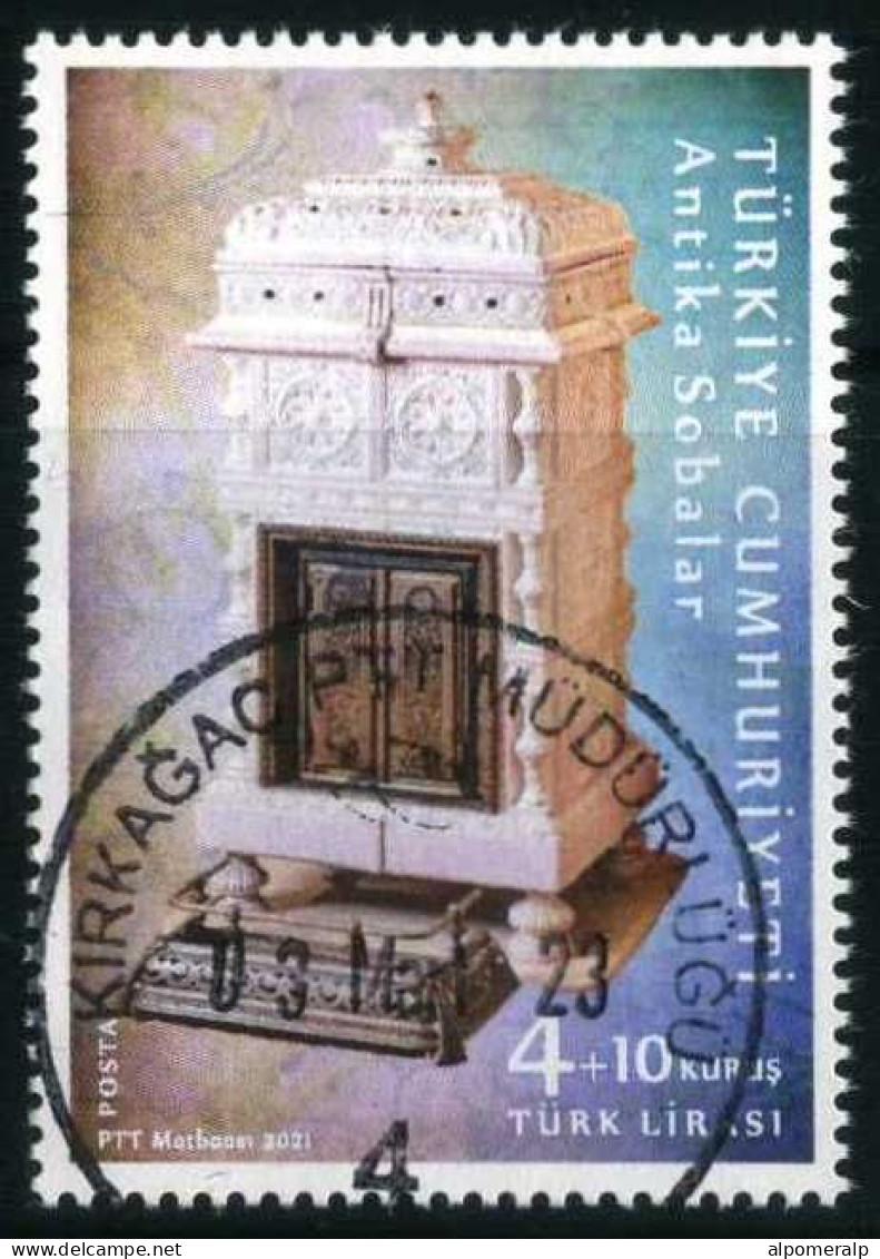Türkiye 2021 Mi 4681 Traditional Ottoman-Era Stove, Home Appliances, Antique Stoves - Used Stamps