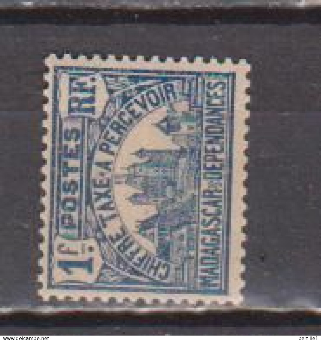 MADAGASCAR         N° YVERT  :  TAXE 16  NEUF SANS GOMME        ( S G     2 / 56 ) - Postage Due