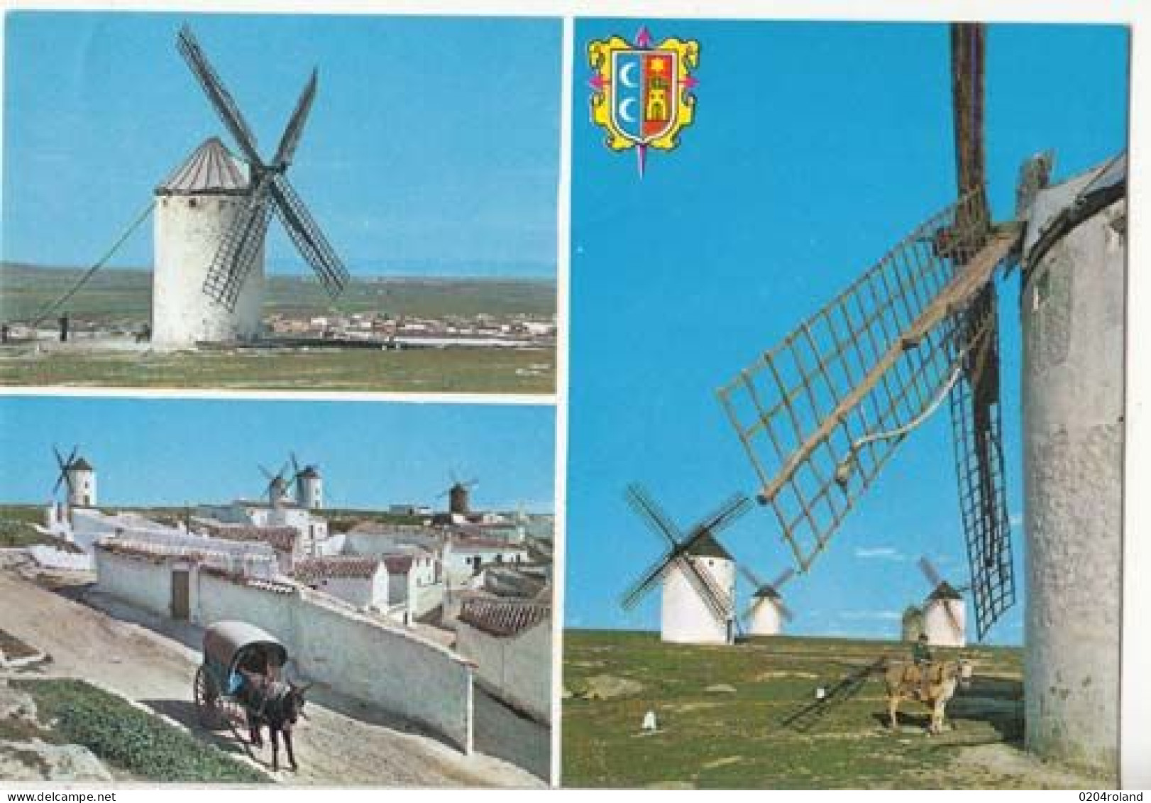 Carte Espagne - Ciudad Real - Campo De Criptana - MOlinos Manchegos : Achat Immédiat - Ciudad Real