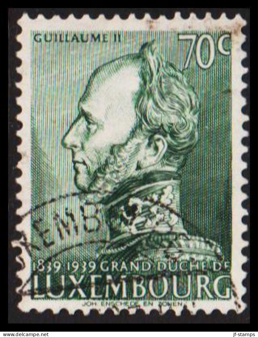 1939. LUXEMBOURG. 100 Years Celebration 70 C.  (Michel 323) - JF532687 - Oblitérés