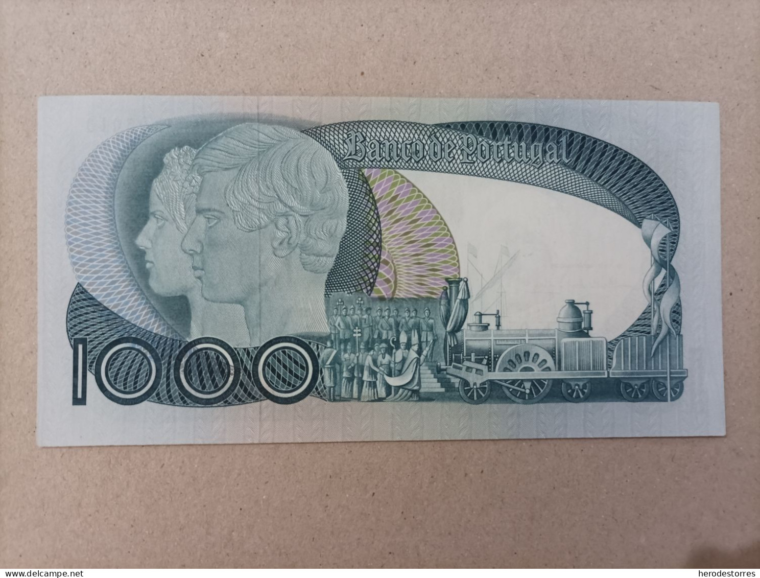 Billete De Portugal De 1000 Escudos De 1968, UNC - Portugal