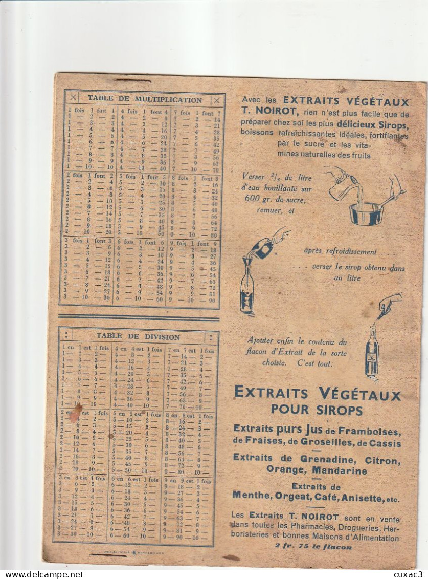 T . NOIROT Extraits Végétaux - Licores & Cervezas