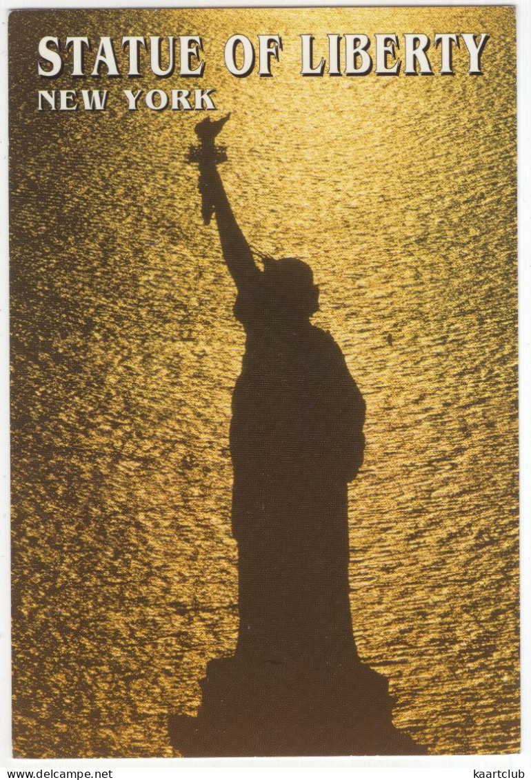 New York City - Statue Of Liberty On Liberty Island In New York Harbor - (USA) - Estatua De La Libertad