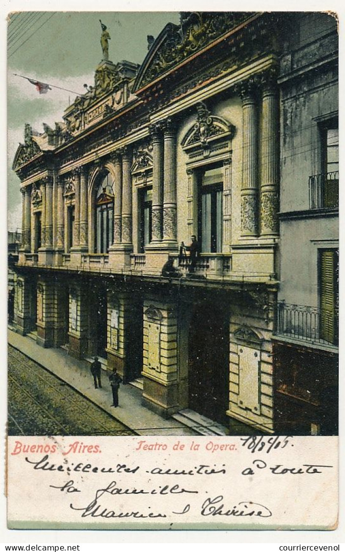 CPA - ARGENTINE - BUENOS AIRES - Teatro De La Opera - Argentine