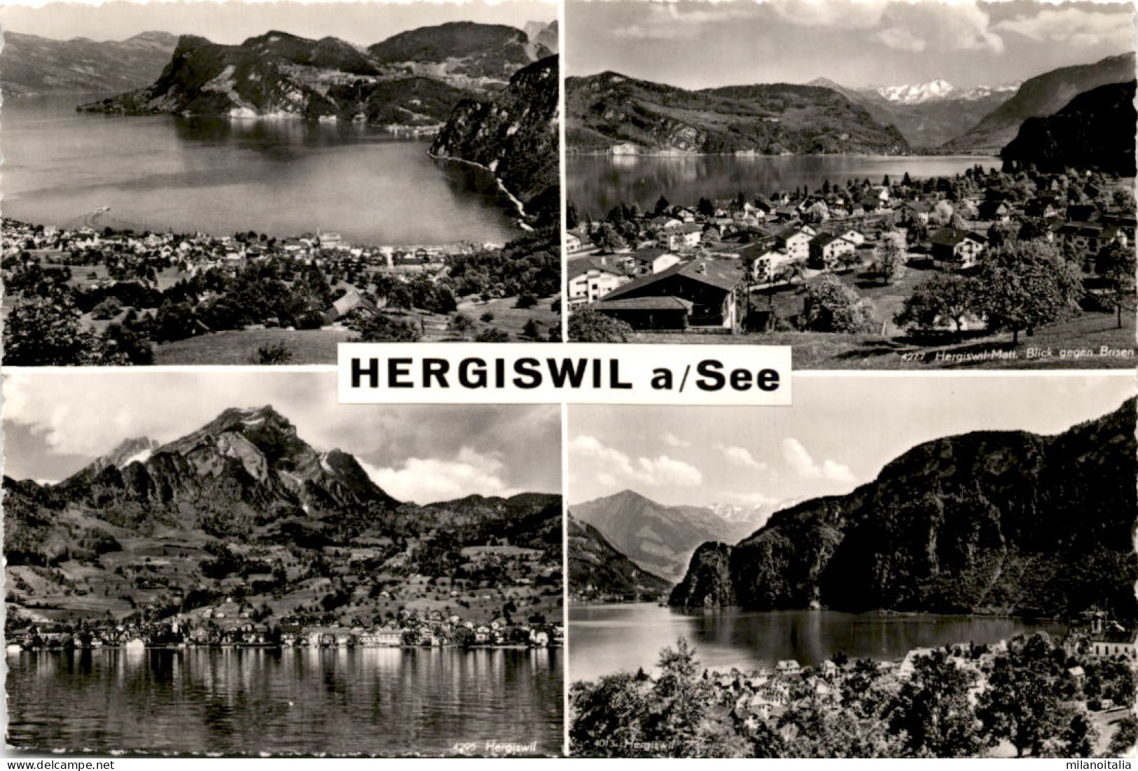 Hergiswil A/See - 4 Bilder (4640) * 29. 7. 1965 - Hergiswil