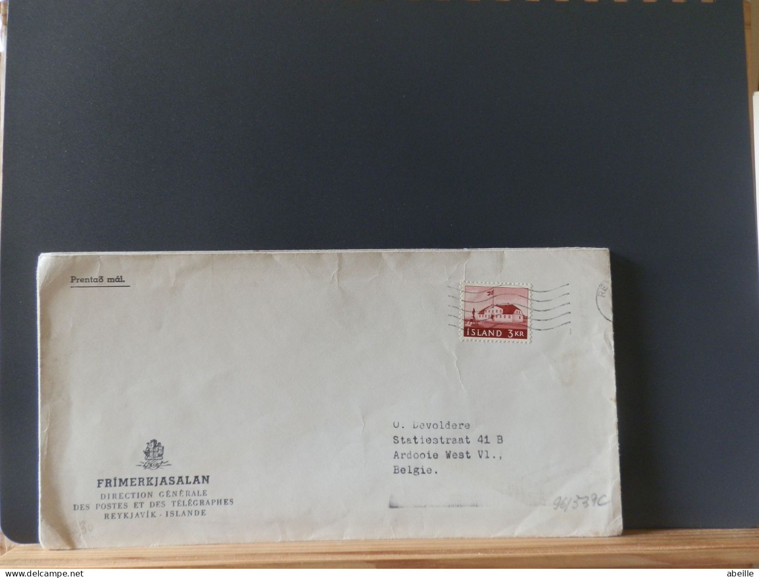 96/537C LETTRE 1967 POUR LA BELG. - Brieven En Documenten