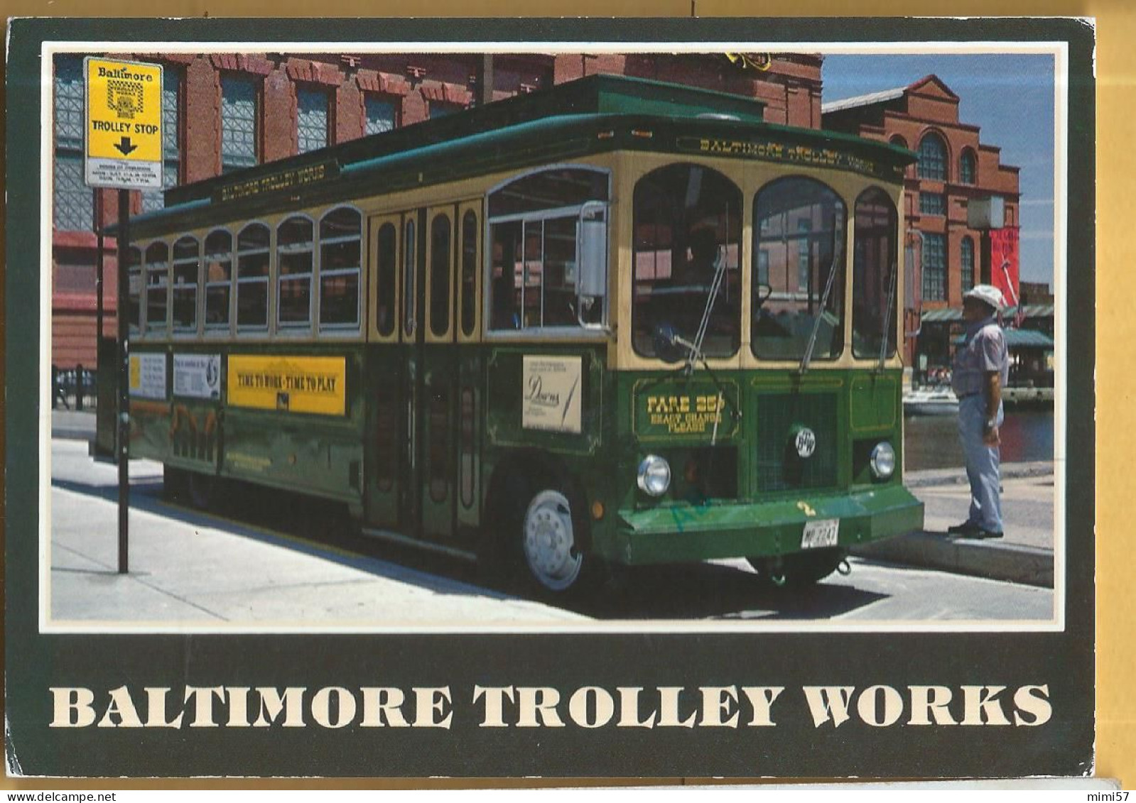 C.P.M. BALTIMORE / TRAMWAY TROLLEY WORKS - Baltimore