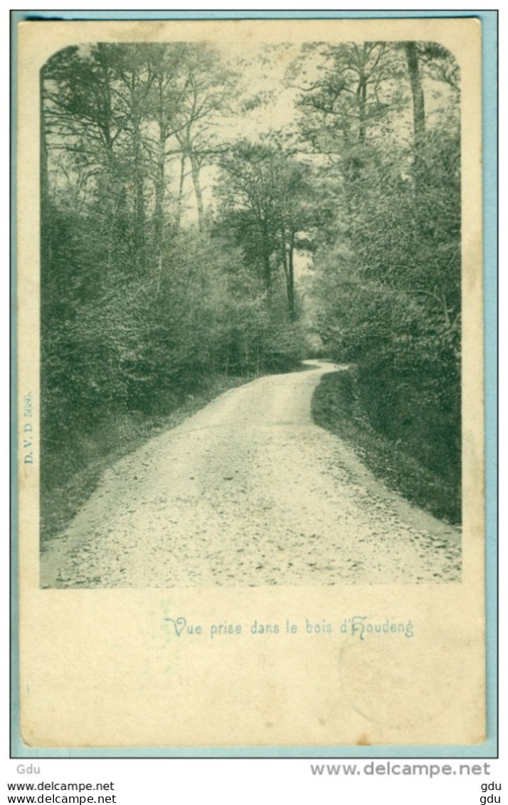 Houdeng  ' Dans Le Bois '  Voyagé En 1909 ! (mill. Pas Net ) - La Louvière