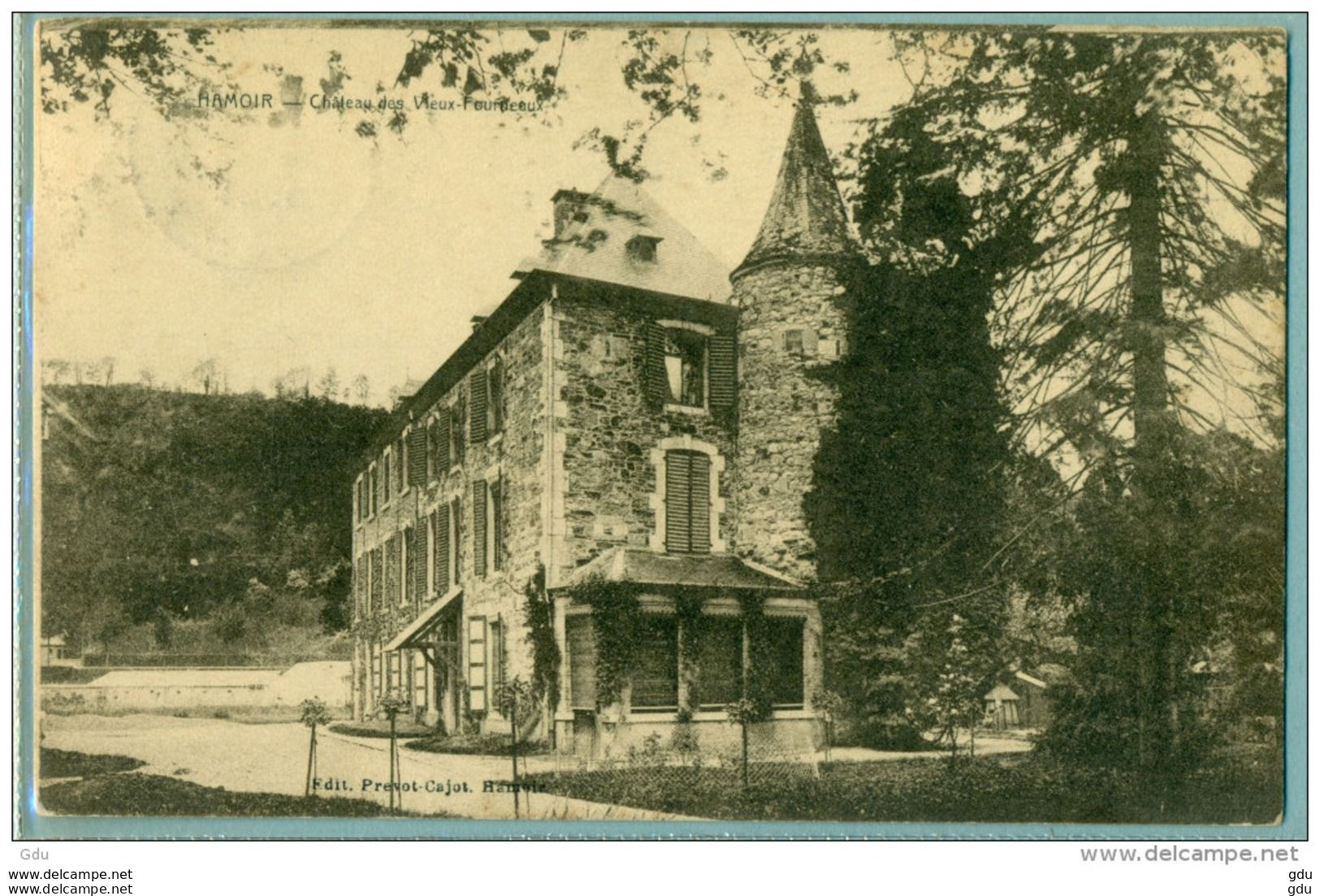 Hamoir ' Chateau Des Vieux Fourneaux " Voyagé 1924 - Hamoir