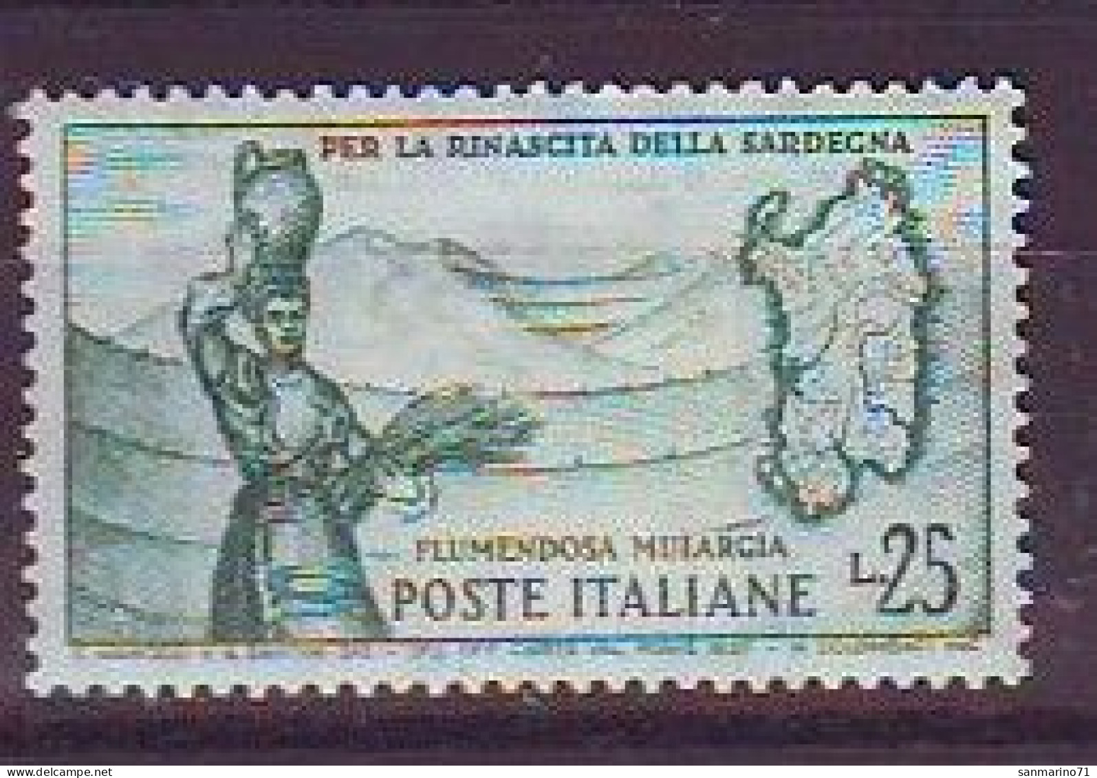 ITALY 1004,unused,hinged - Agriculture