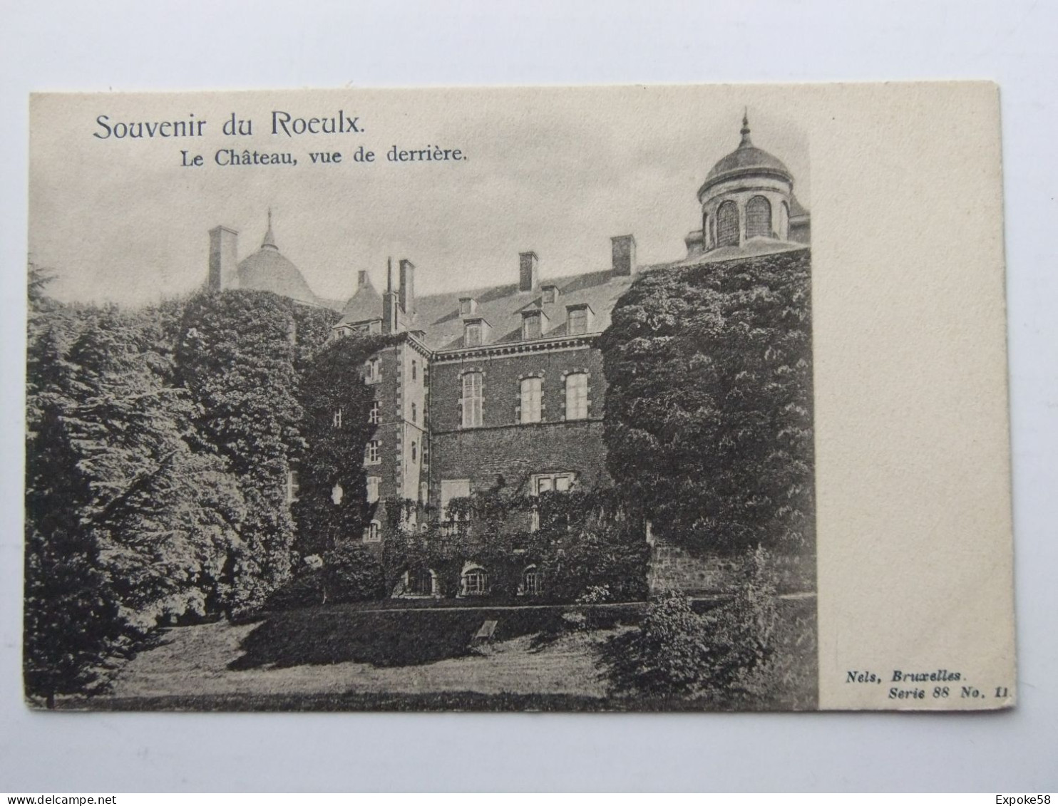 Le Roeulx. Le Château Vue De Derrière - Le Roeulx