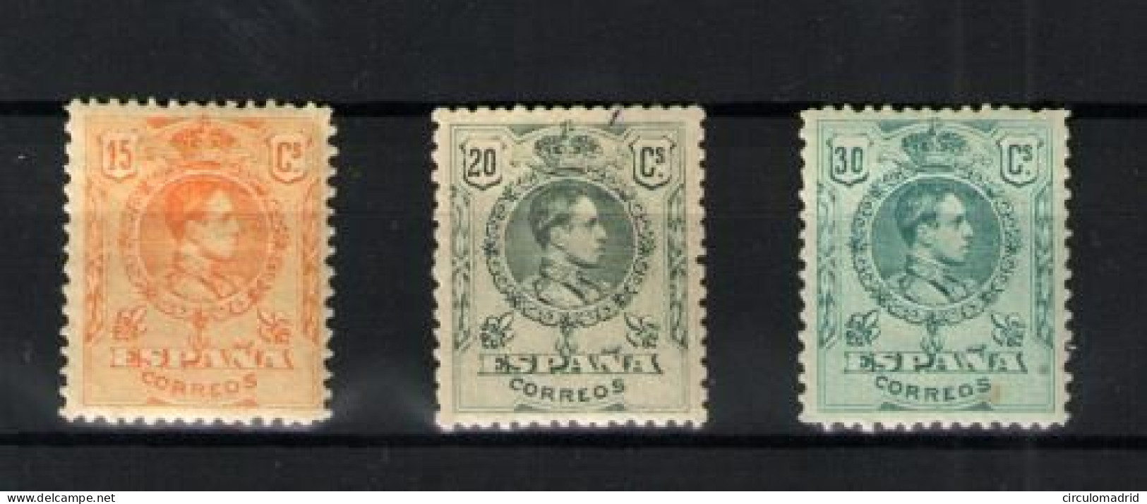 España Nº 271/72 Y 275. Año 1909-1922 - Nuevos