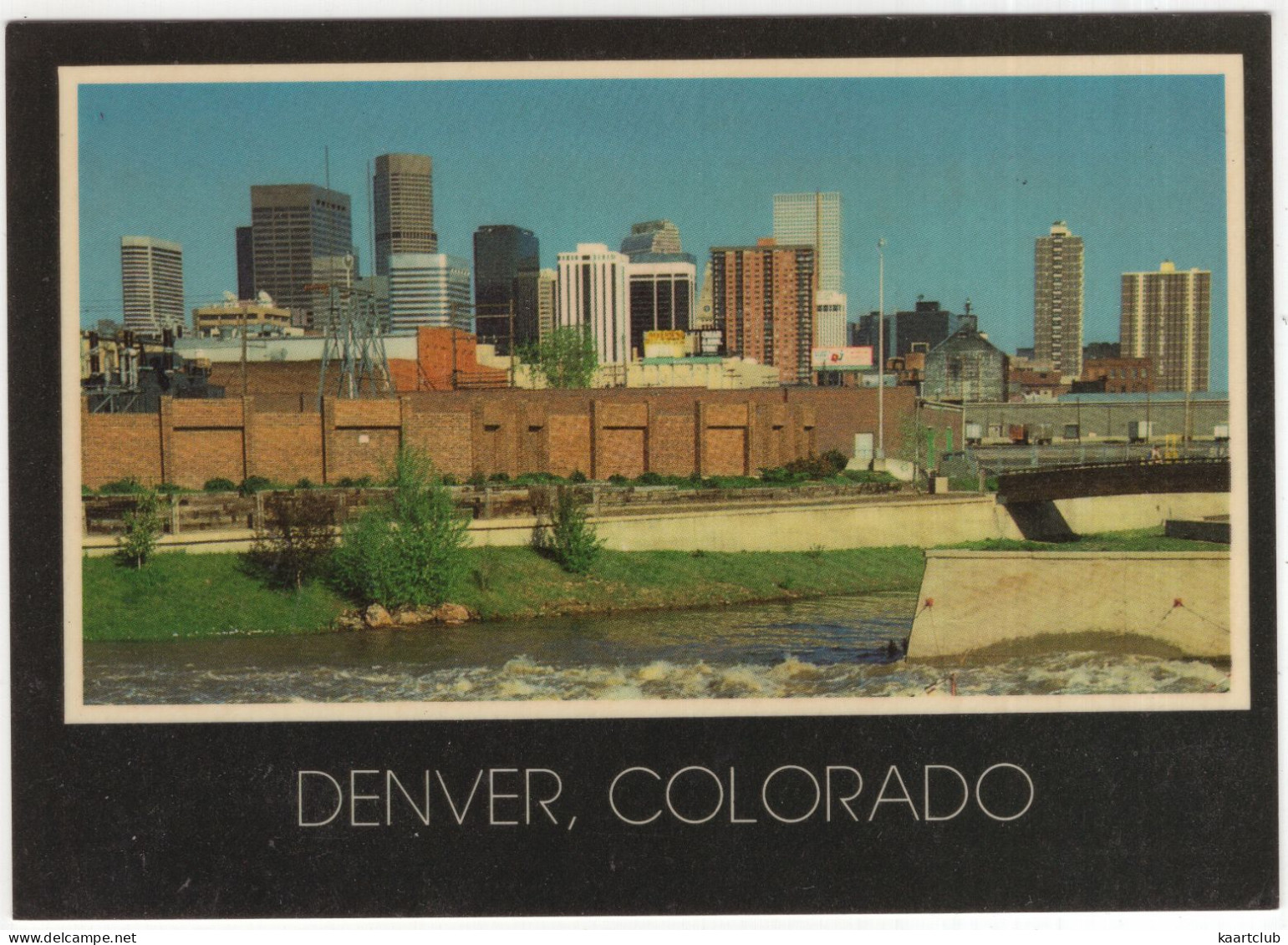 Denver, Colorado - Skyline From Confluence Park - (USA) - Denver