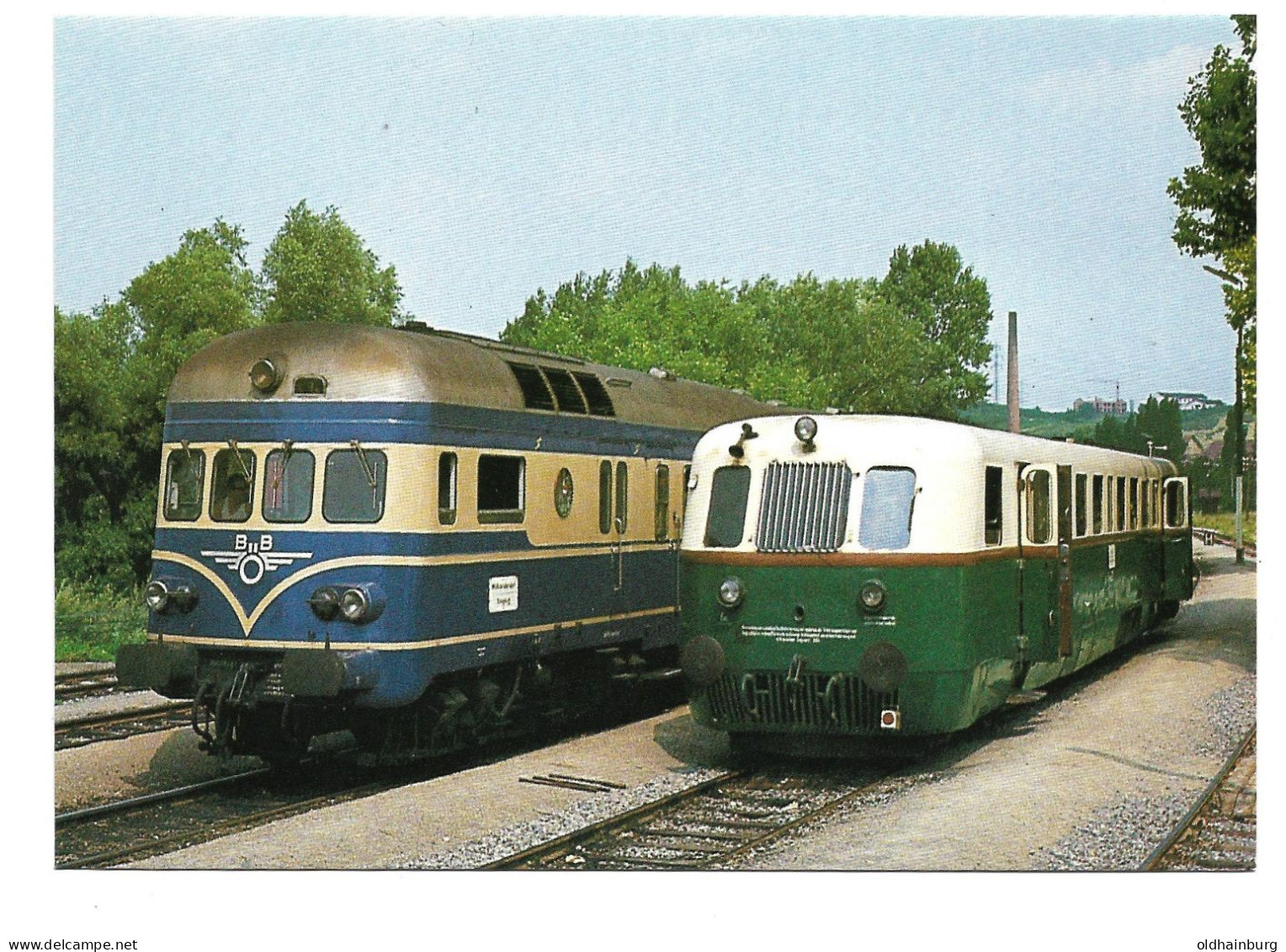 2327r: Eisenbahn AK, Raaber Bahn- Museumsfahrzeug, VOR, Bahnhof Neusiedl, 1973 - Neusiedlerseeorte