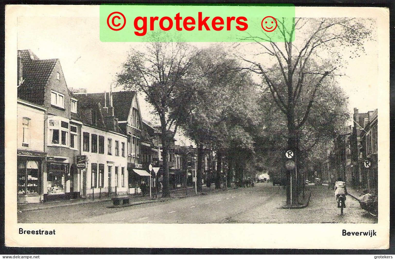 BEVERWIJK Breestraat 1956 - Beverwijk