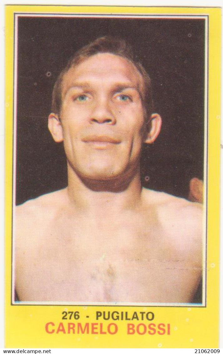 276 CARMELO BOSSI - PUGILATO BOXE - CAMPIONI DELLO SPORT PANINI 1970-71 - Trading Cards