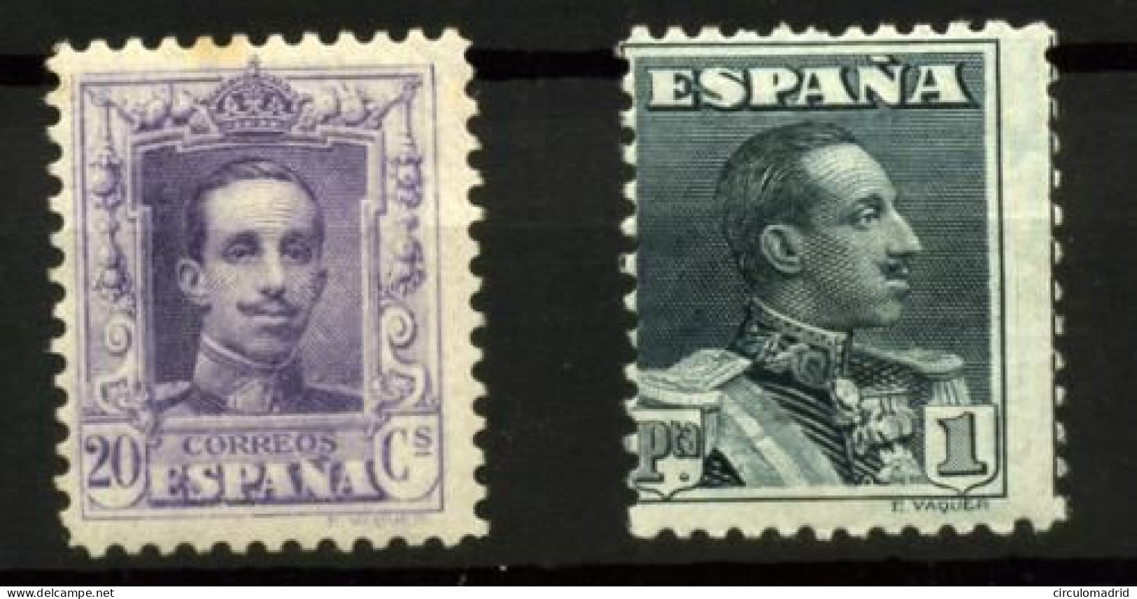 España Nº 316Alc Y 321dc. Años 1922-1930 - Nuevos