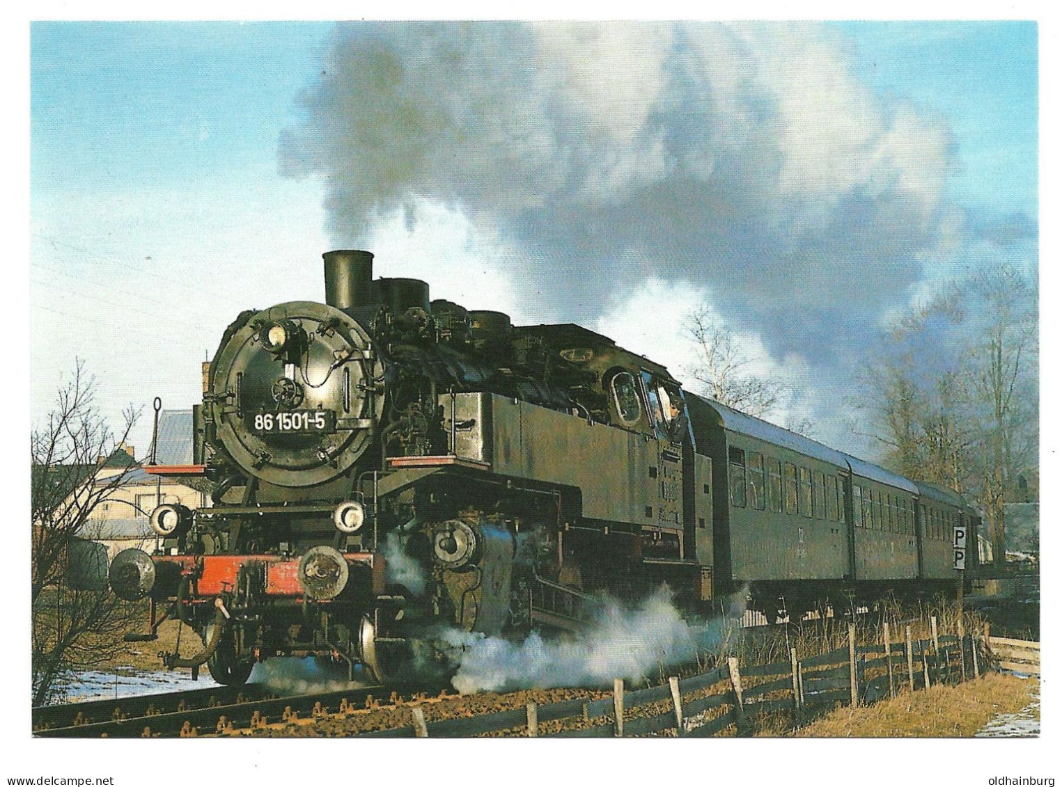 2326m: Eisenbahn AK, Einheitsgüterzuglok 1988, Schlettau- Crottendorf - Schlettau